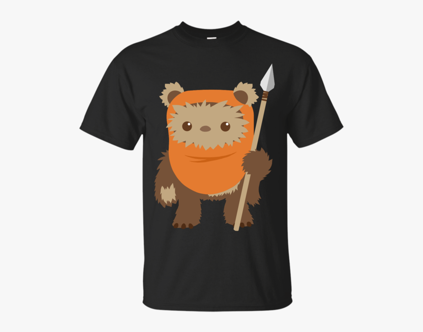 Cartoon Ewok T Shirt & Hoodie, HD Png Download