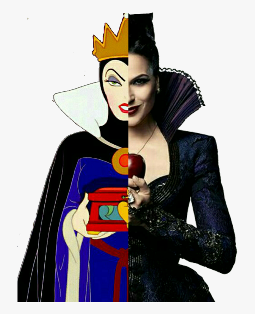 #evil #queen #disney #ouat #reina #malvada, HD Png Download
