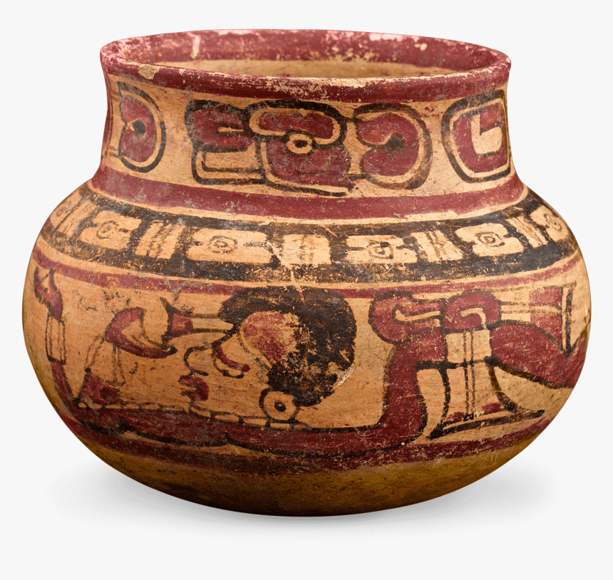 Pre-columbian Mayan Bowl, HD Png Download