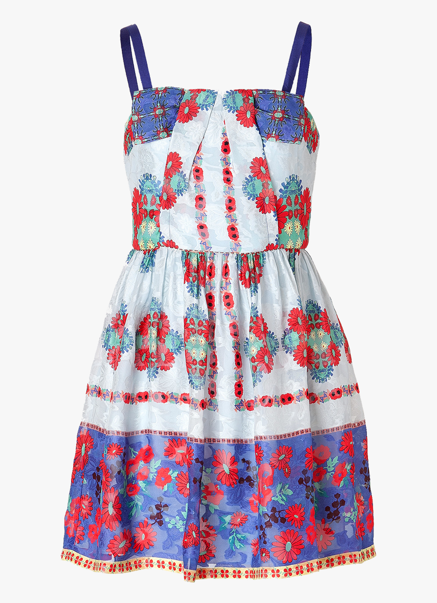 Miranda Kerr Bianca Spender Scallop Print Silk Crepe, HD Png Download