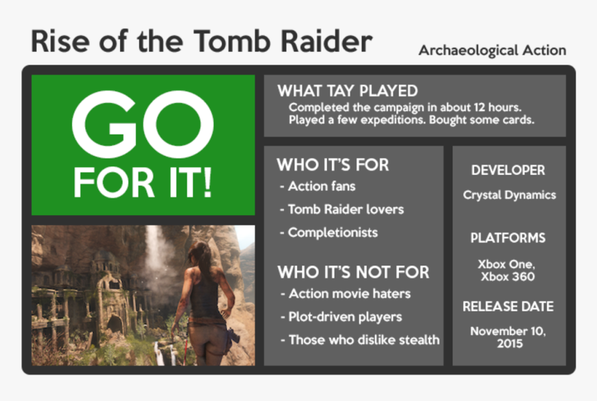 Microsoft Rise Of The Tomb Raider For Xbox One , Png, Transparent Png