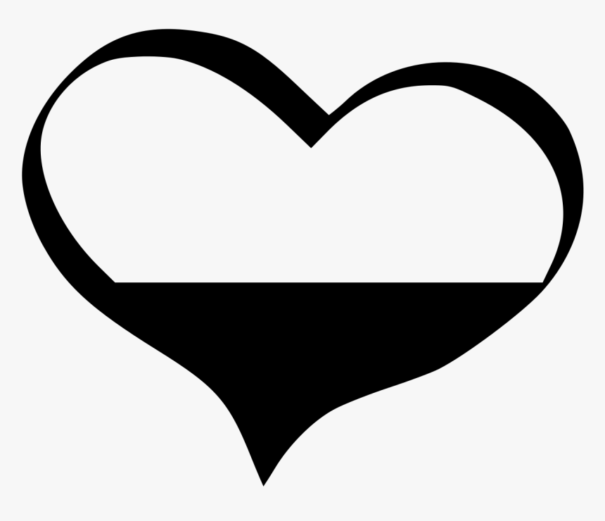 White Heart Icon Png, Transparent Png