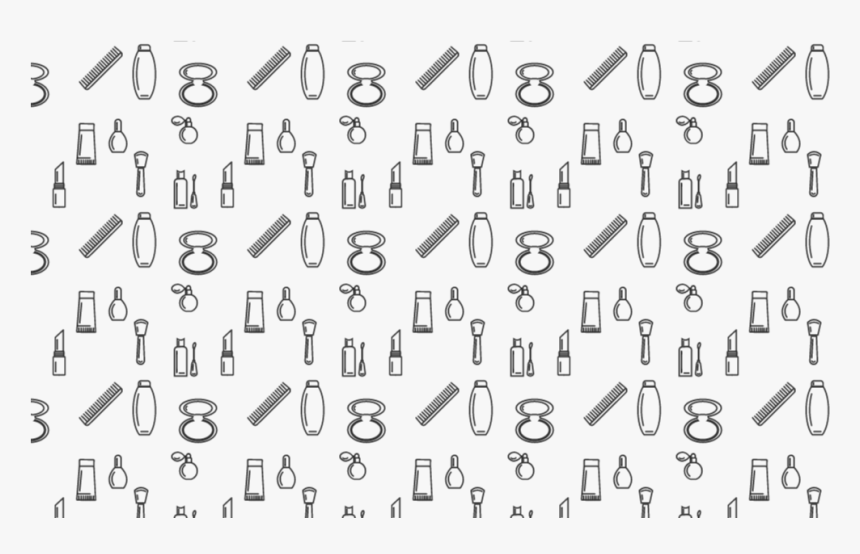 Repeatable Makeup Background Vector, HD Png Download