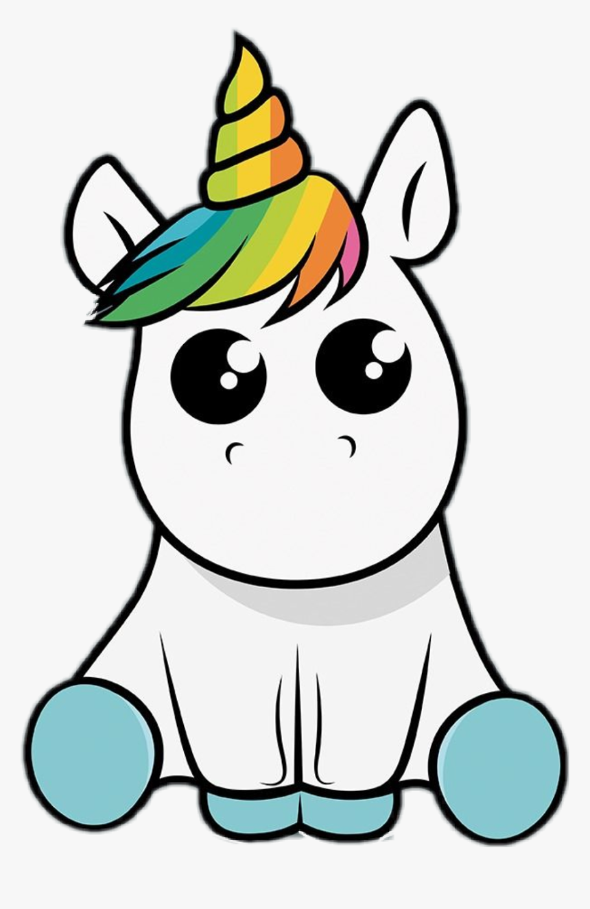 #unicorn #kawaii #sunny #fantasy, HD Png Download