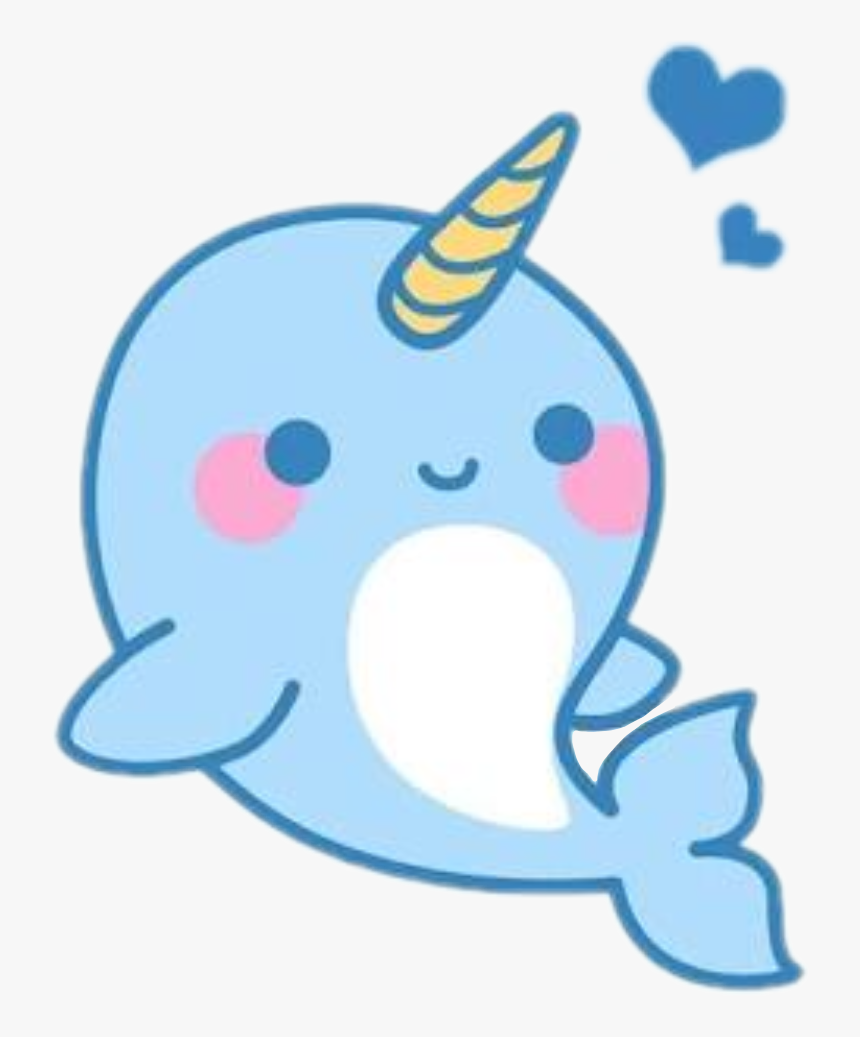 #cute #whale #kawaii#freetoedit, HD Png Download