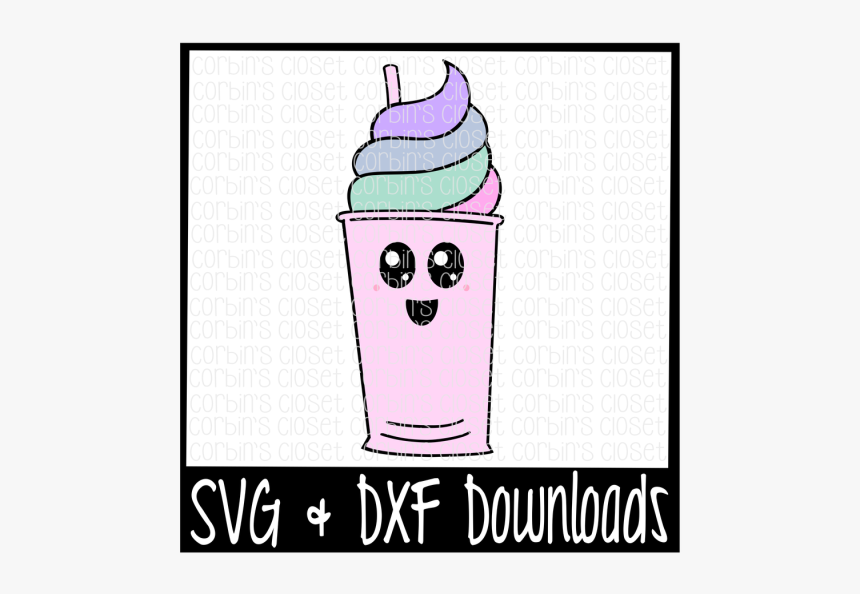 Free Kawaii Cup * Hand Drawn * Ice Cream * Float *, HD Png Download