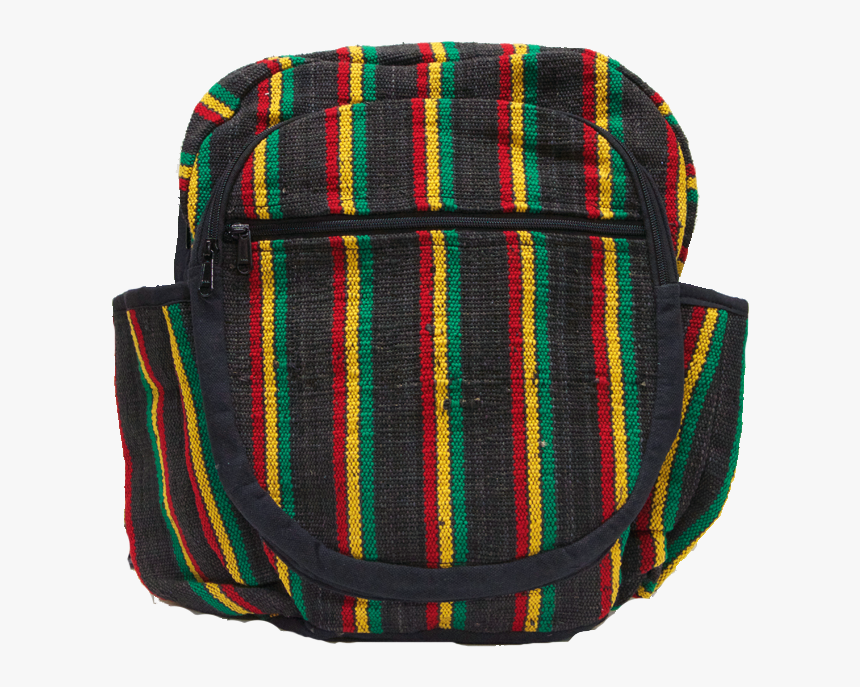 Striped Rasta Backpack, HD Png Download