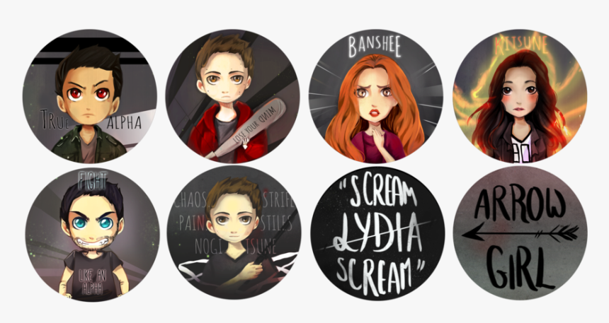 Banshee, Derek Hale, Fanart, HD Png Download