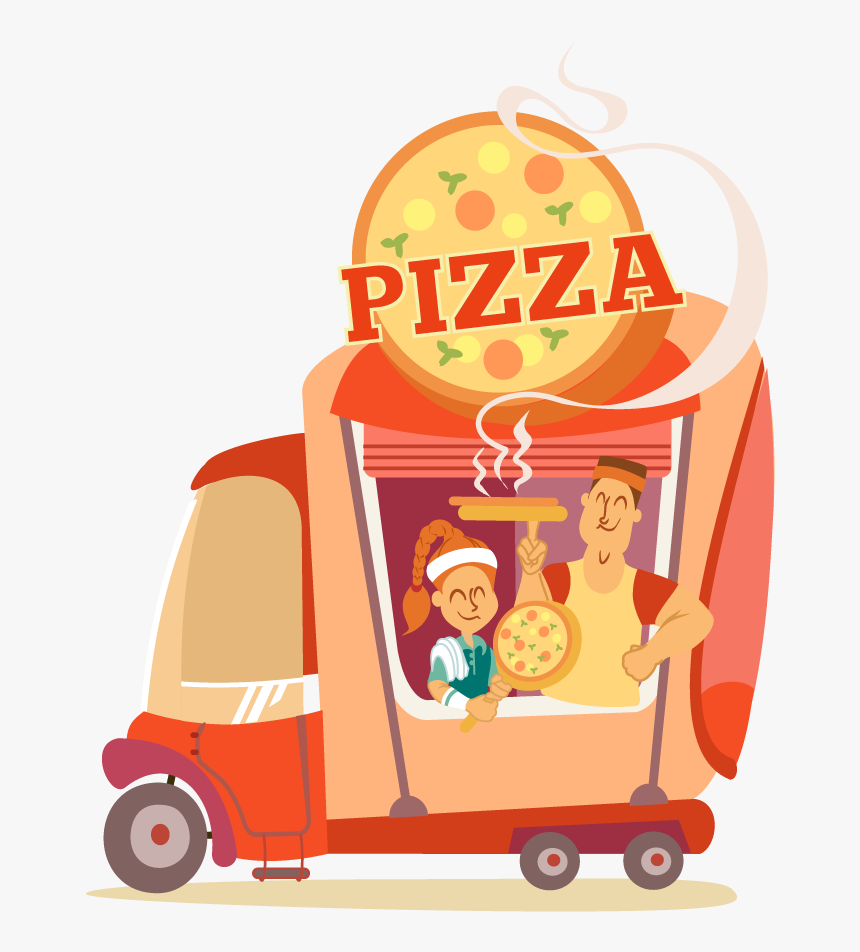Food Truck Clipart Png, Transparent Png