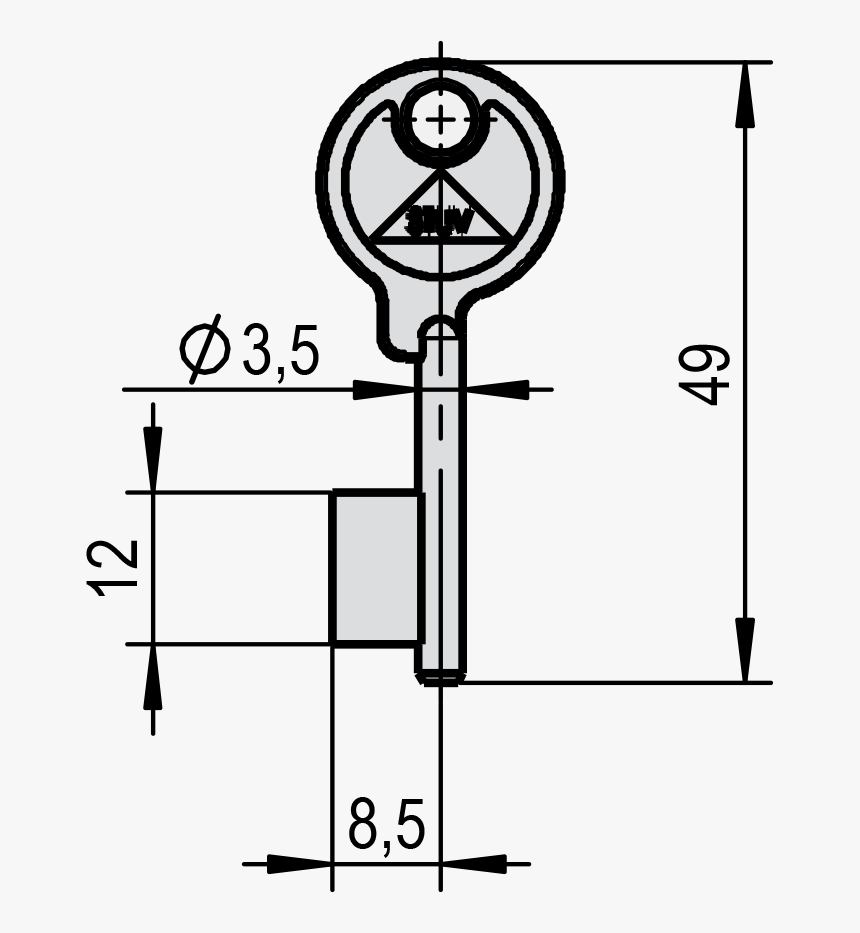 Maßzeichnung, HD Png Download