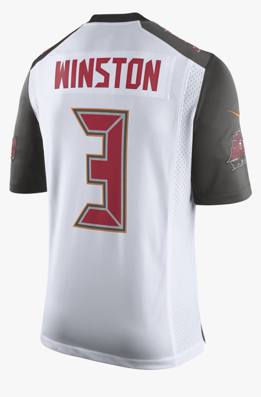 Nike Buccaneers Men S White Limited Jameis Winston, HD Png Download