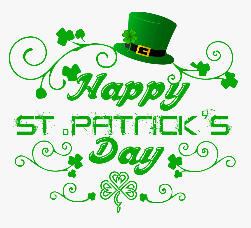 Happy St. Patrick's Day Png, Transparent Png