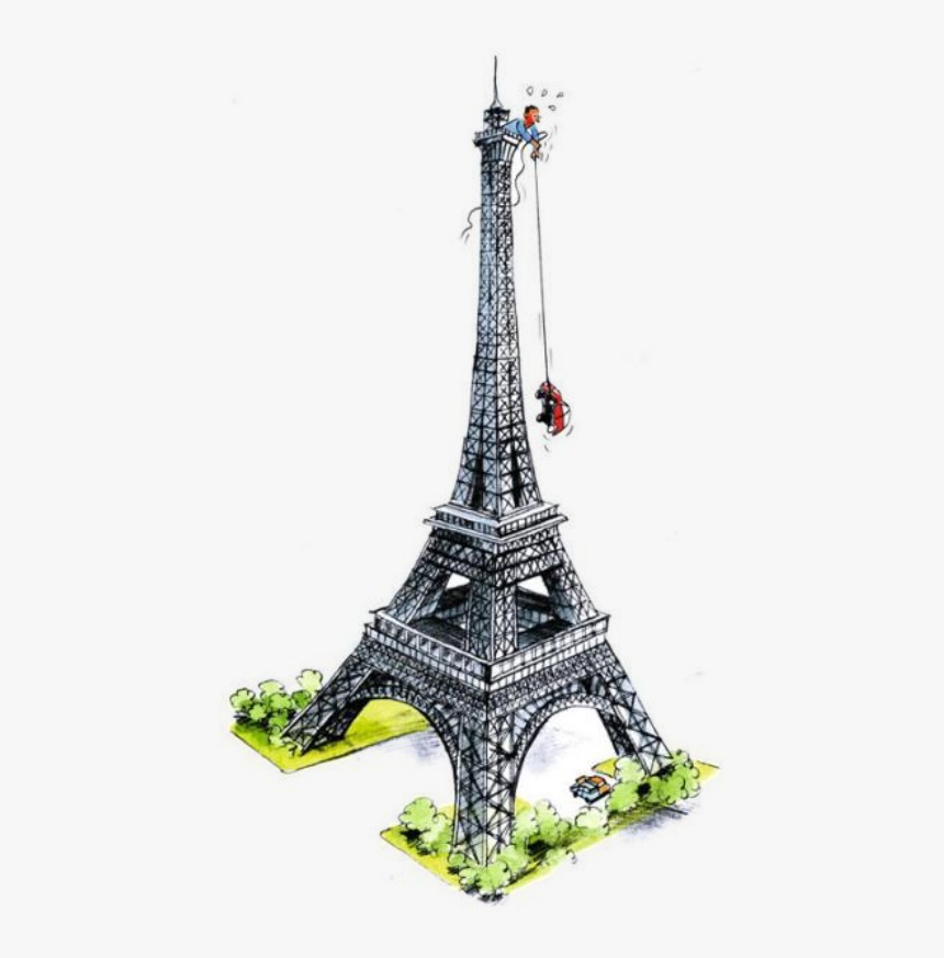 Eiffel Tower Kwh Transparent, HD Png Download