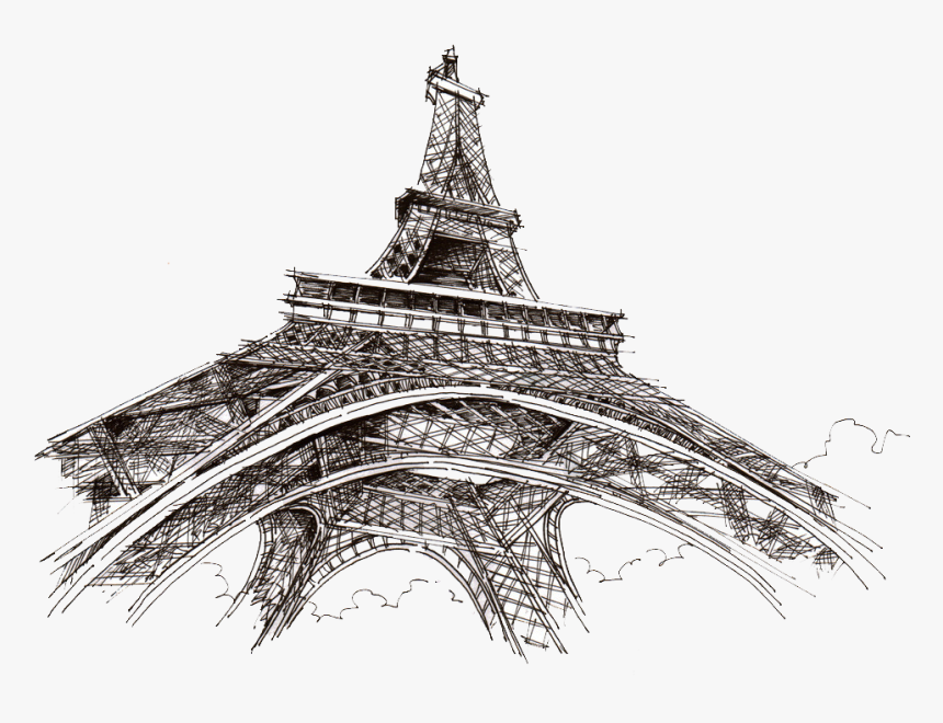 Eiffel Tower Champ De, HD Png Download
