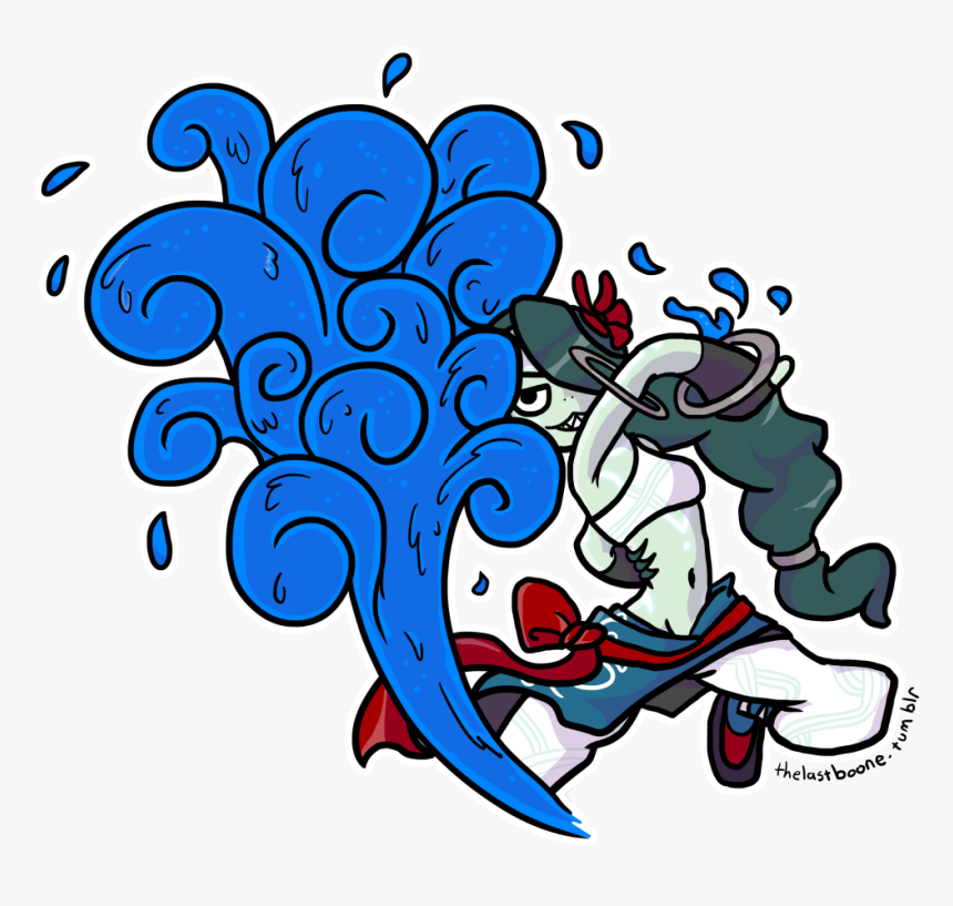 Alani, From Battleborn, Getting Her Tsunami On, HD Png Download