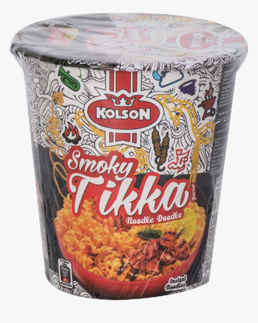Kolson Cup Noodles Smoky Tikka 50 Gm, HD Png Download