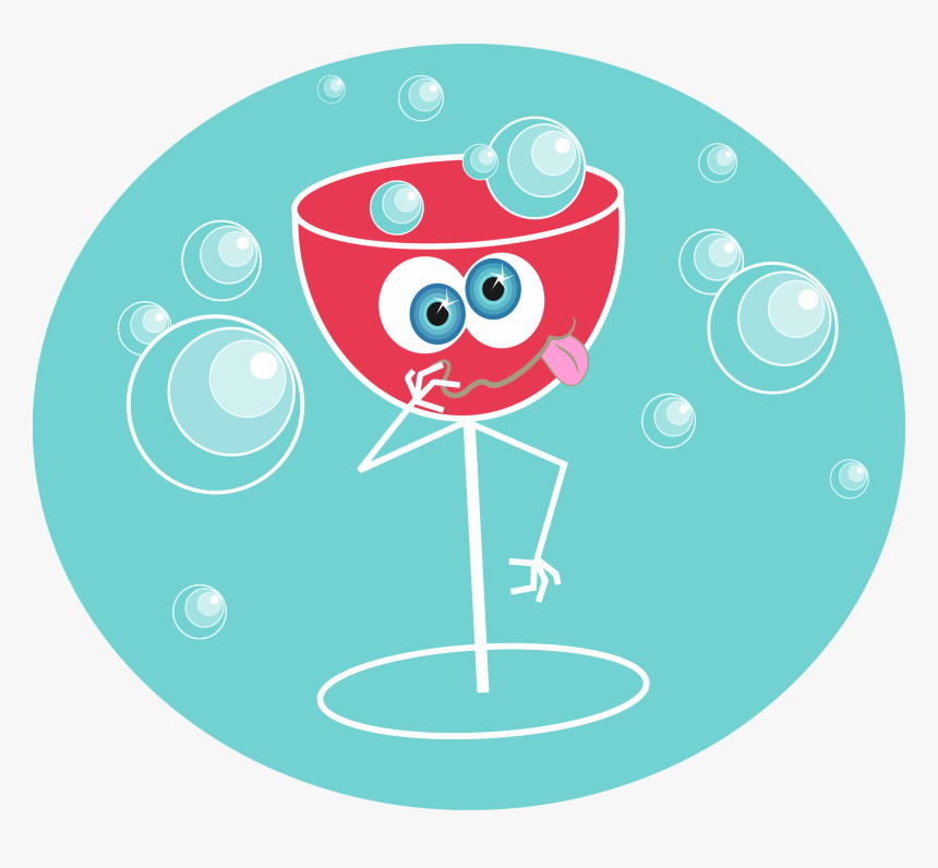 Drunk Wine Glass Clip Arts, HD Png Download