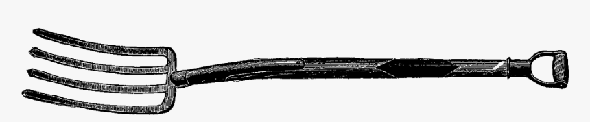 Fork Clipart Black And White Free Images, HD Png Download