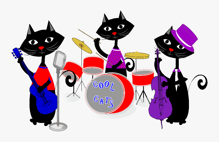 Cool Cats Rock Band, HD Png Download