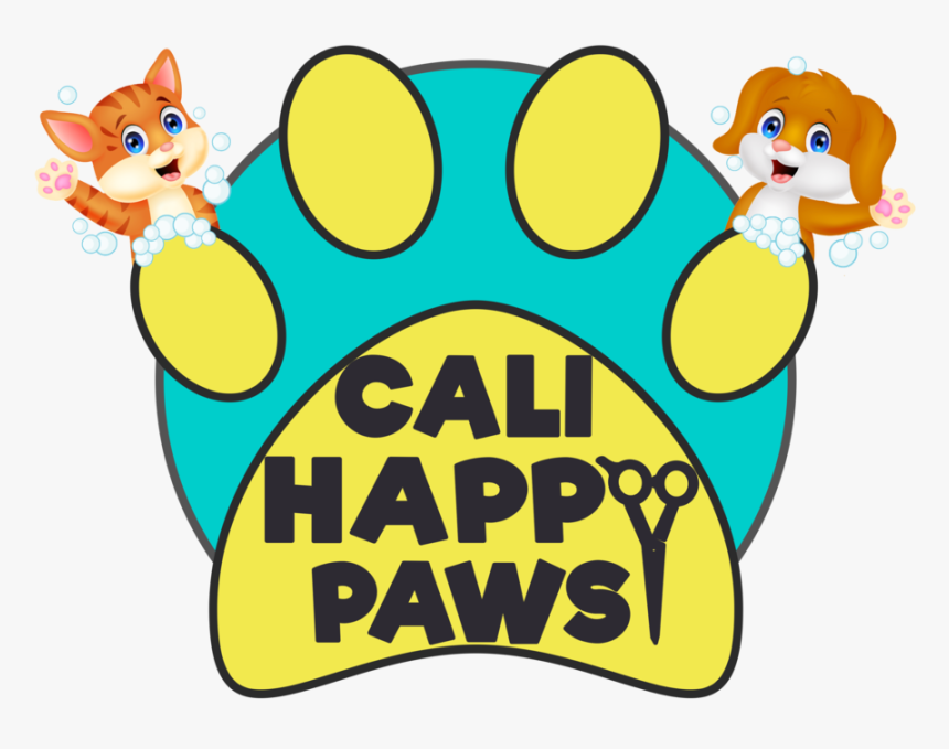 Clip Black And White Download Cali Happy Paws, HD Png Download