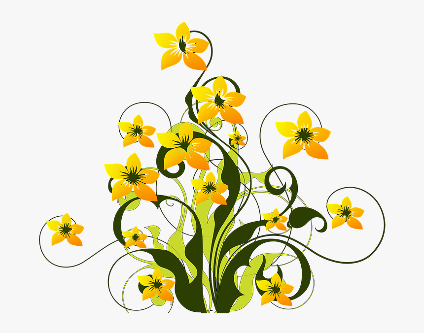 Easter Flowers Clipart 28,, HD Png Download