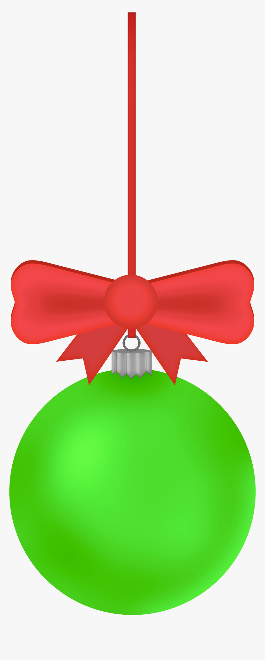 Green Christmas Ball Png Clip Art, Transparent Png