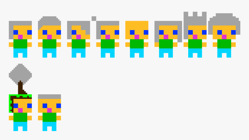 Male Grey Hair, HD Png Download