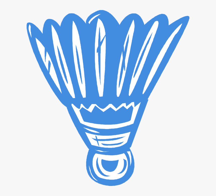 Vector Illustration Of Sport Of Badminton Shuttlecock, HD Png Download