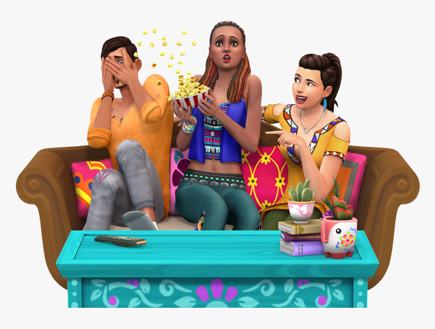 The Sims 4 Movie Hangout Stuff Archives, HD Png Download