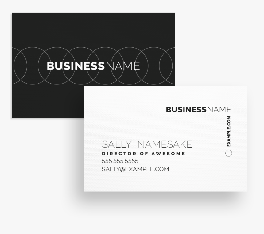 Free Business Card Design, HD Png Download