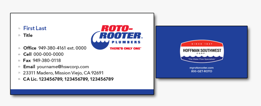 Business Card Template Png, Transparent Png