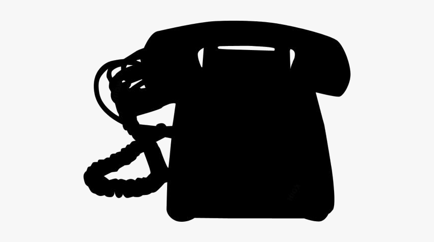Transparent Desk Rotary Dial Phone Clipart Image, HD Png Download