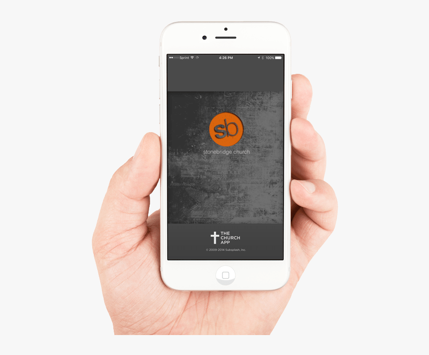 Holding Iphone Png, Transparent Png