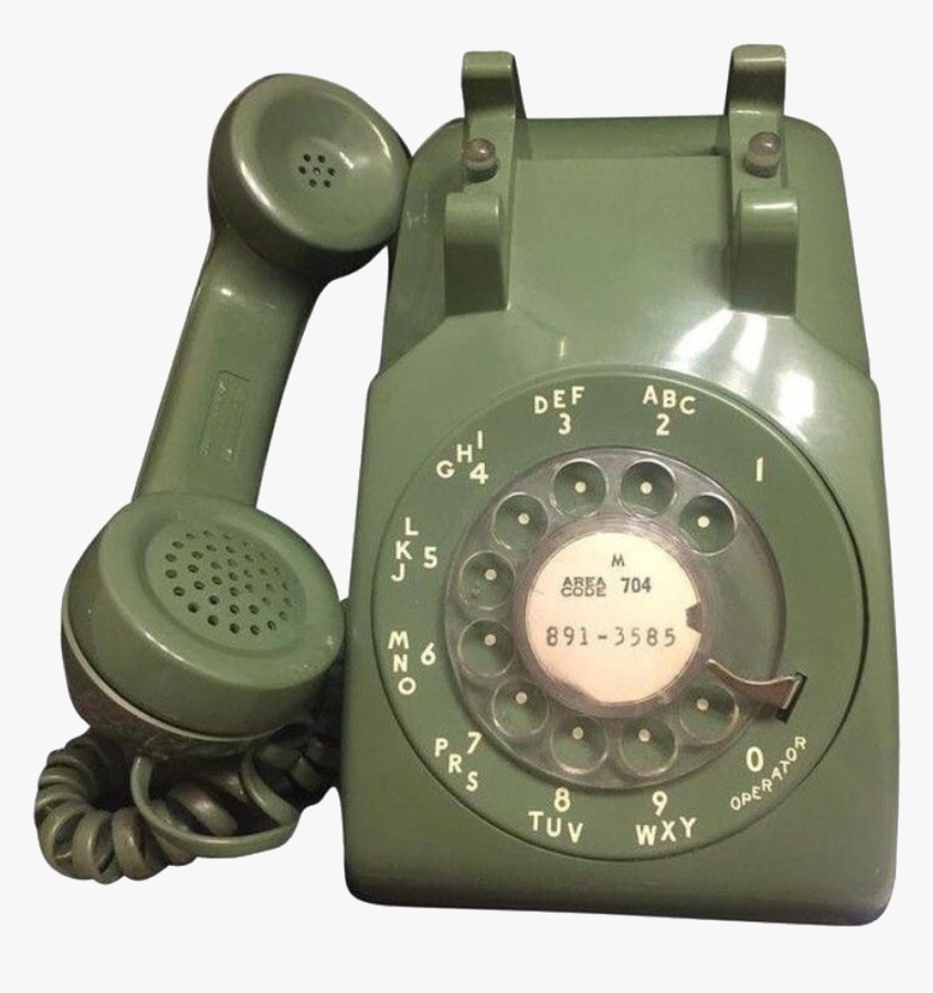 #rotaryphone #vintagephone #phone #green #pngs #png, Transparent Png