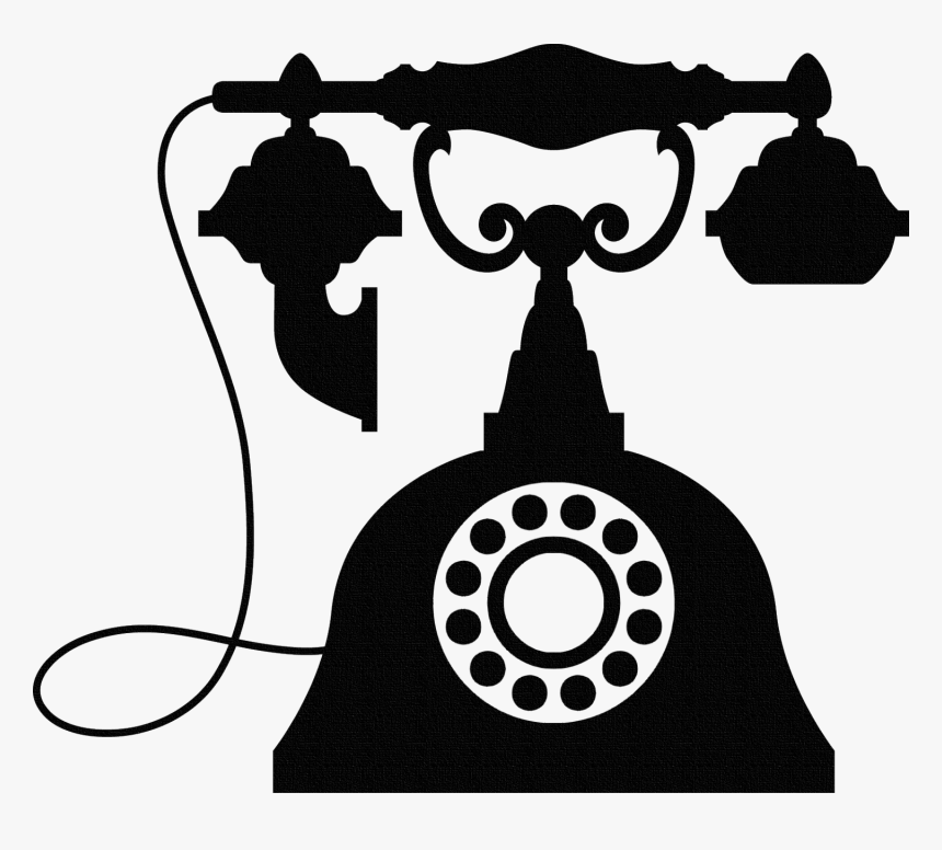 Brown Rotary Telephone, HD Png Download