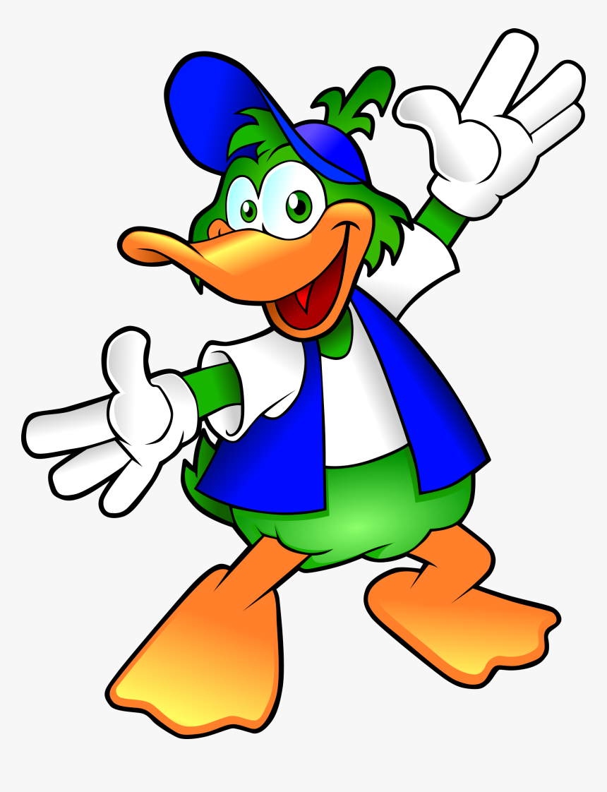 Duck Wearing A Cap Clip Arts, HD Png Download