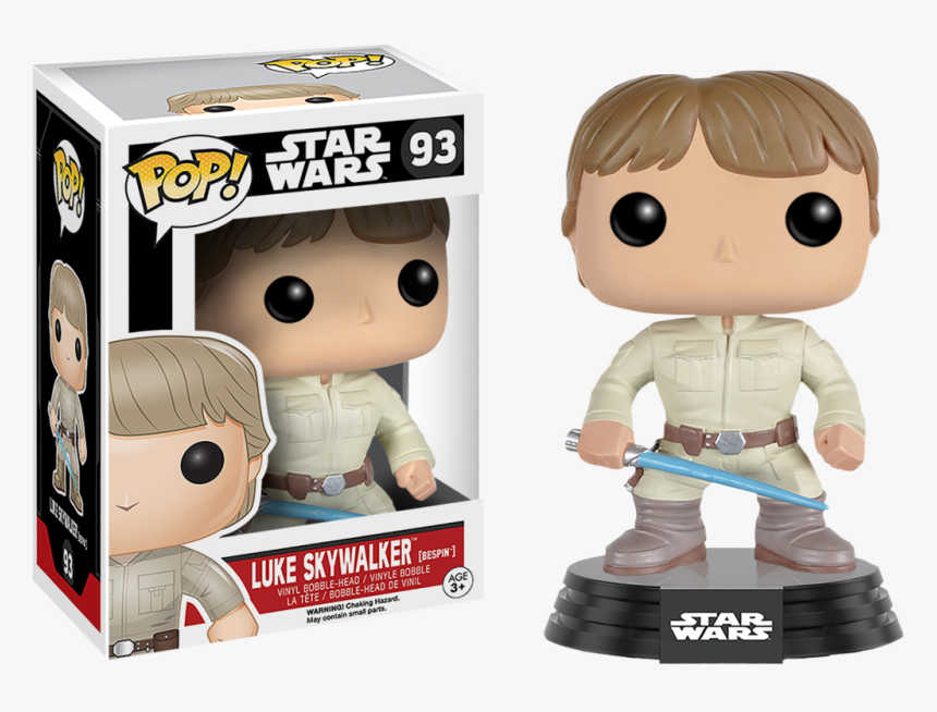 Bespin Luke Skywalker W/lightsaber Pop Vinyl Figure, HD Png Download