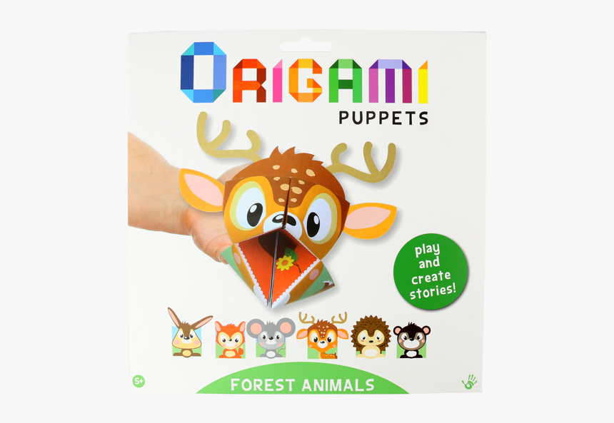 Origami Puppets - Forest Animals, HD Png Download