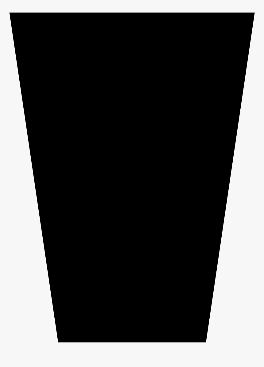 Beer Glass Silhouette Png, Transparent Png