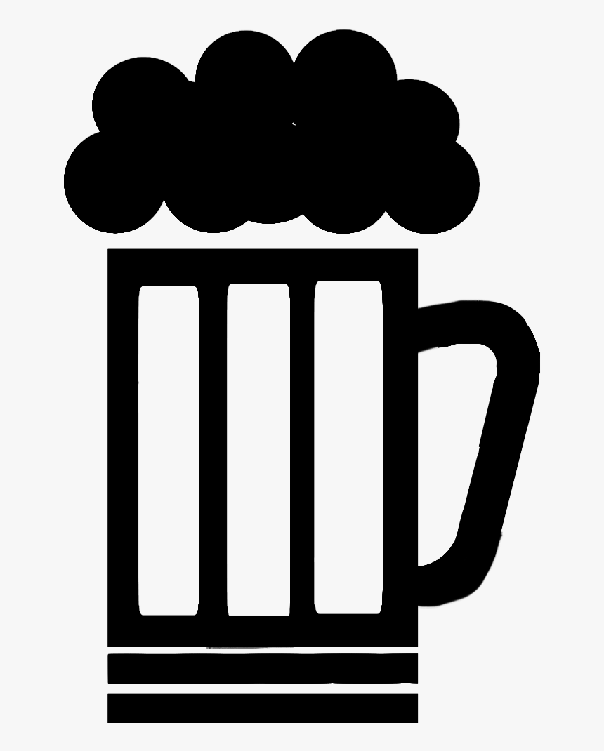 Beer Silhouette Png, Transparent Png
