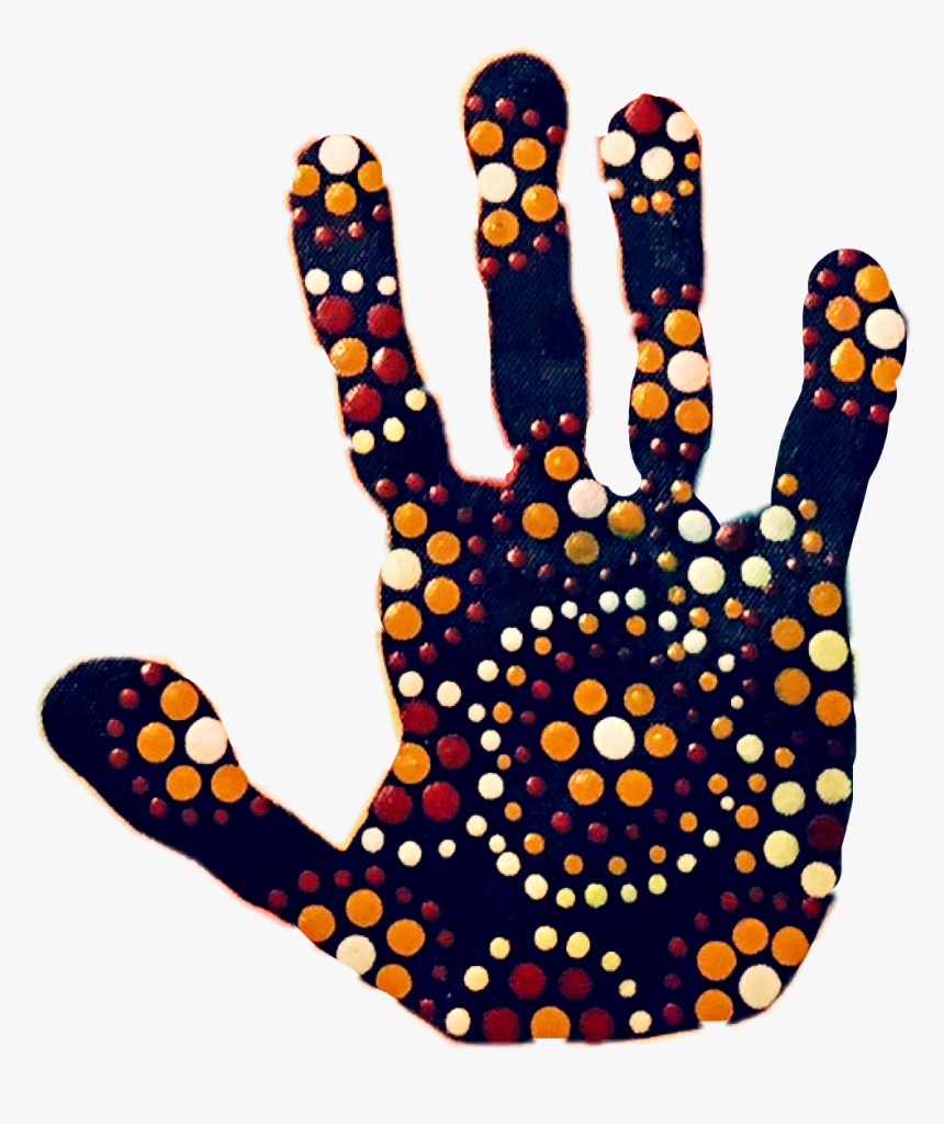 Bloody Hand Print Png, Transparent Png