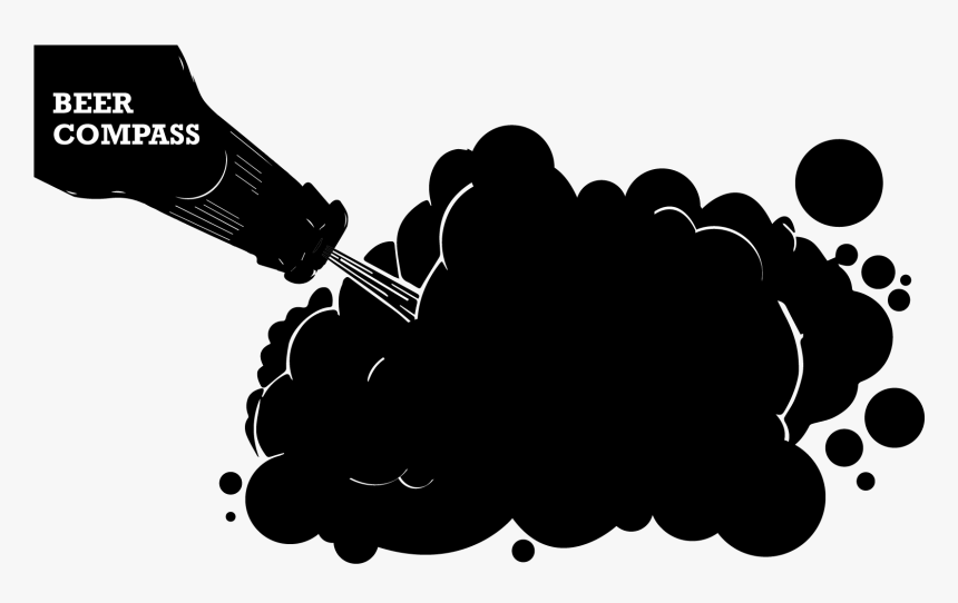 Beer Silhouette Png, Transparent Png