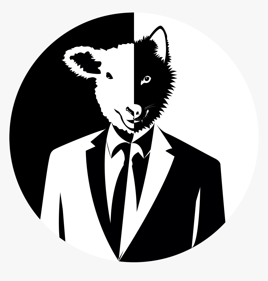 Sheep, Wolf, Vector, HD Png Download