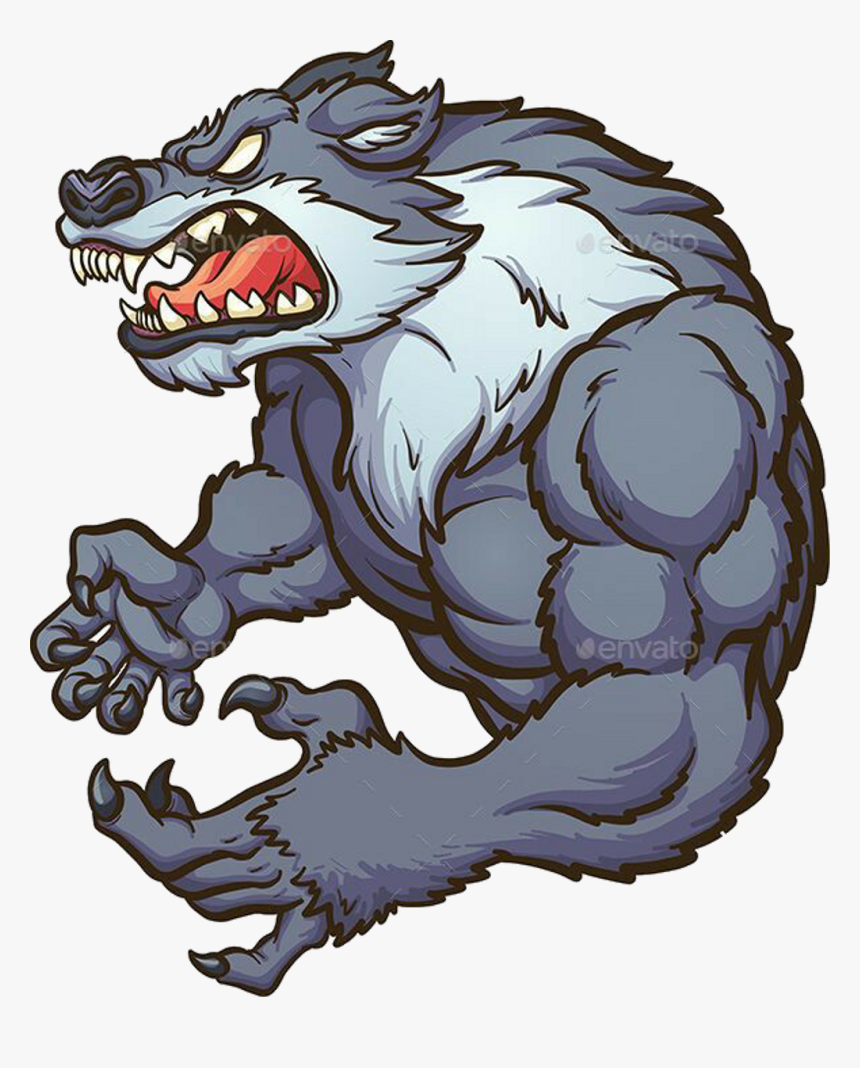 Wolf Vector Angry , Png Download, Transparent Png