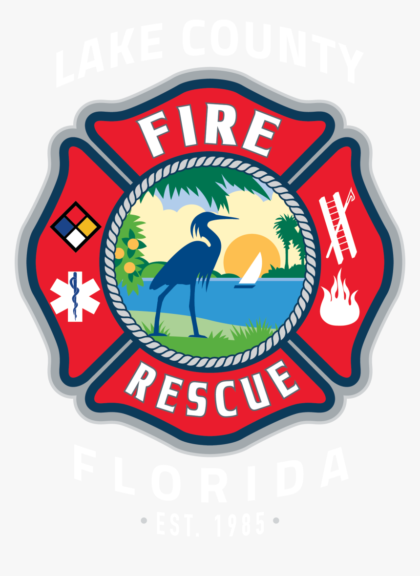Lake County Fire Rescue Logo, HD Png Download
