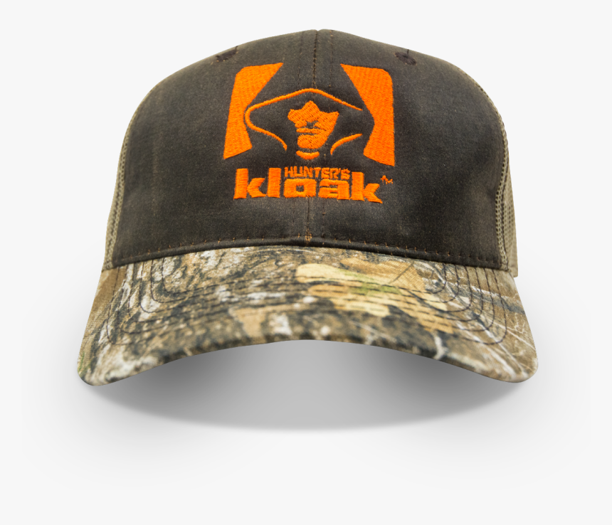 Hunter S Kloak® Brown & Blaze Mesh Realtree Edge™ Hat, HD Png Download