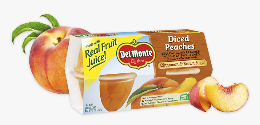 Peaches With Cinnamon & Brown Sugar, Fruit Cup® Snacks, HD Png Download