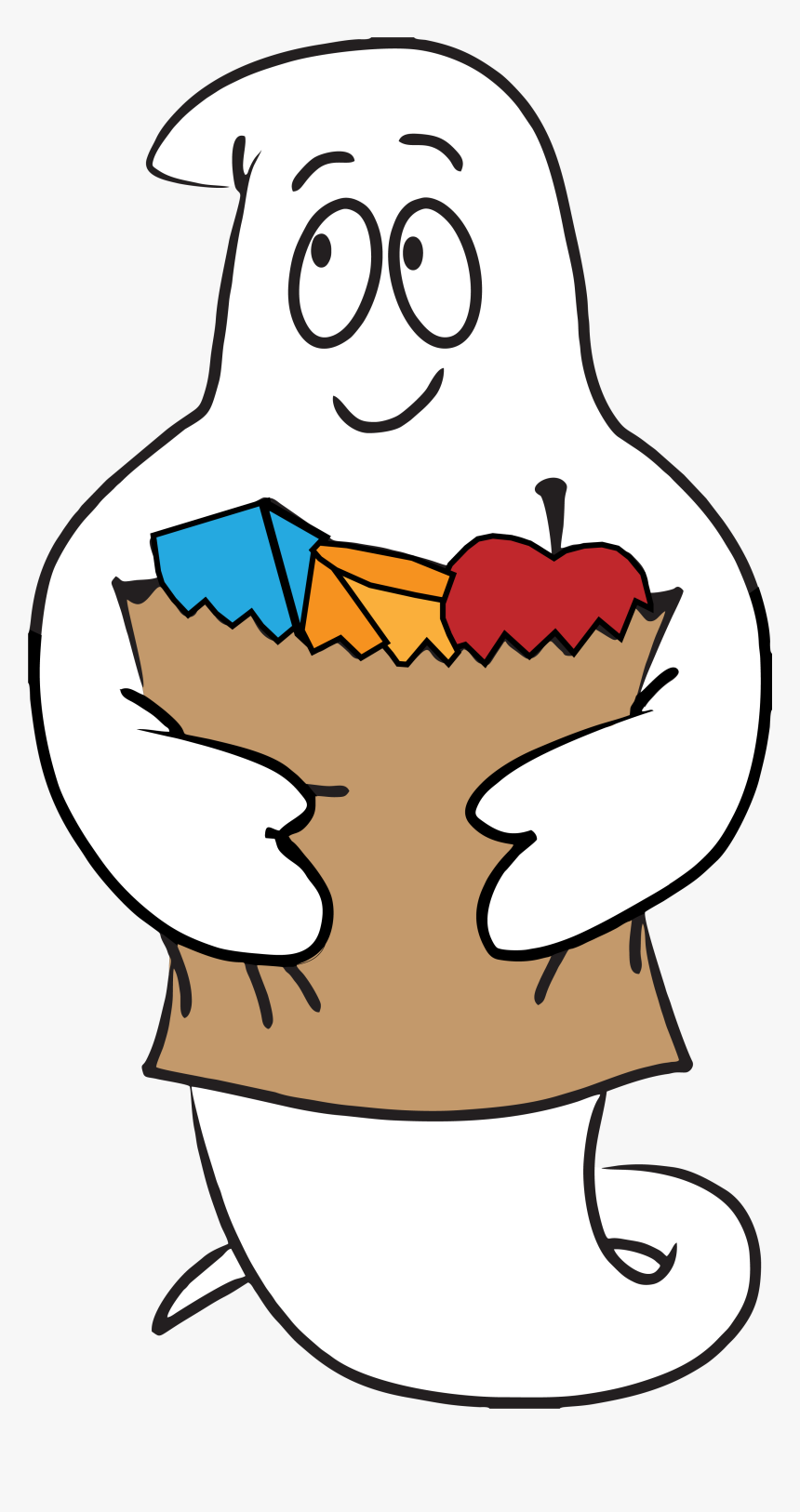 Spooky Ghost Logo, HD Png Download