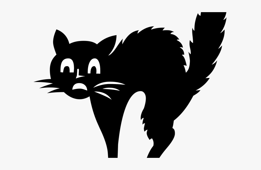 Feline Clipart Cat Silhouette, HD Png Download