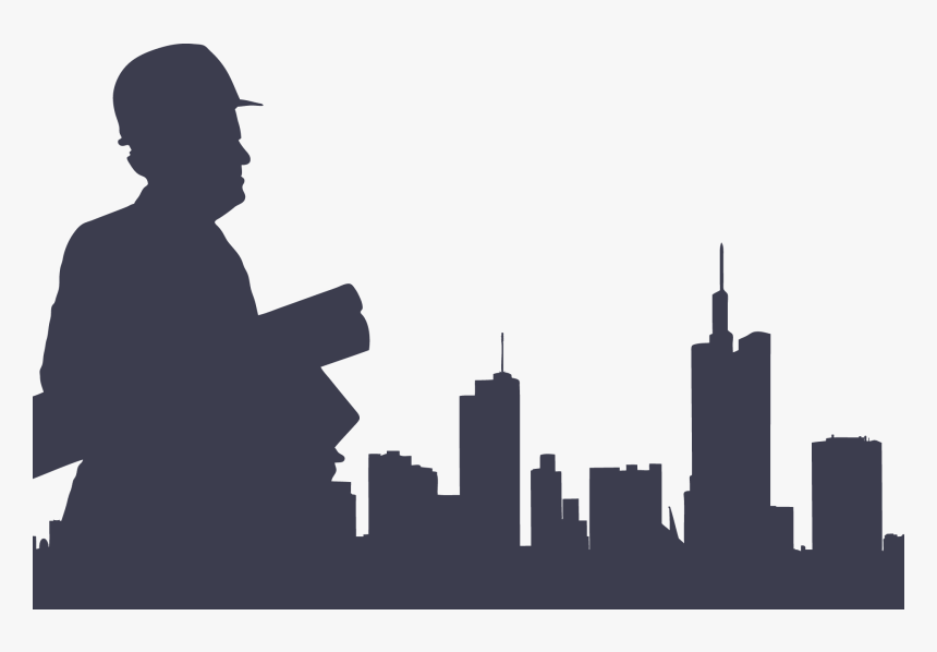 Construction Silhouette Png, Transparent Png